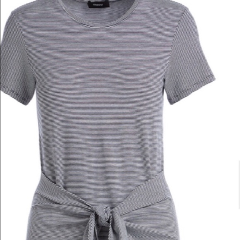Theory Dakui tie dress